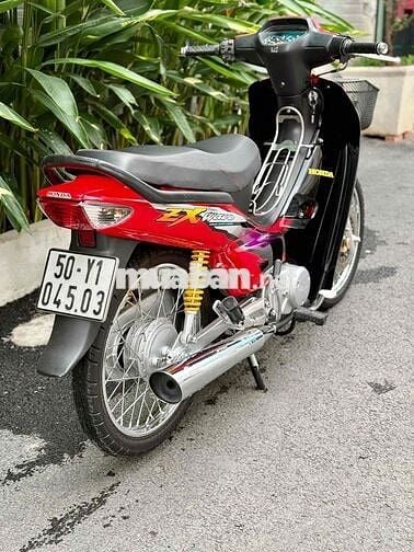 Honda Wave Alpha ZX 2002 Đỏ đen Số sàn