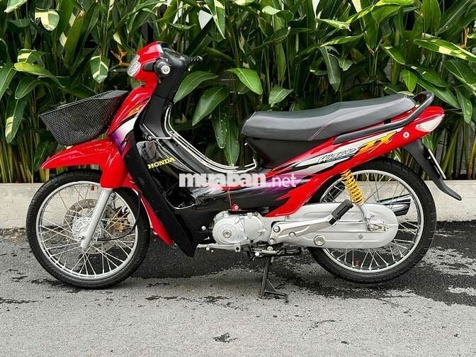 Honda Wave Alpha ZX 2002 Đỏ đen Số sàn