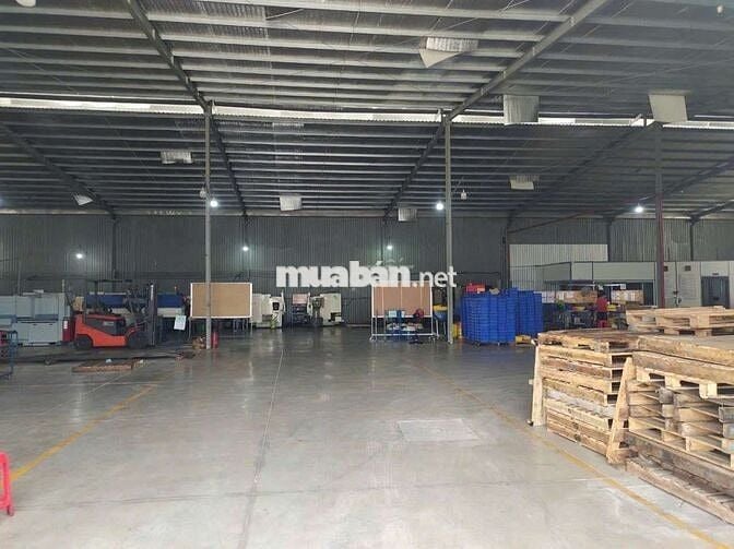 xưởng cho thuê phan văn hớn DT 1500m có pccc giá 60tr