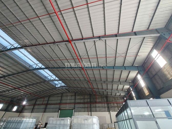 Cho thuê kho 700m2 và 1500m2 Đức Hòa Long An, PCCC tự động, Giá 90k/m2