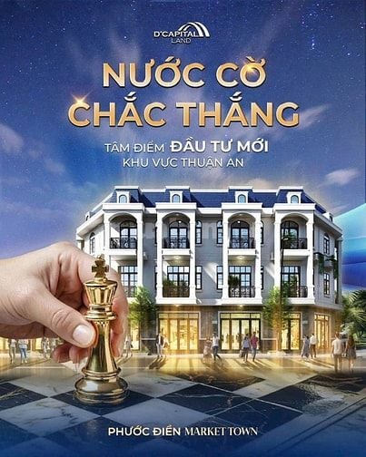 Nhà Phố Shophouse Phước Điền Market Town Bình Chuẩn, Thuận An, Bình Dư
