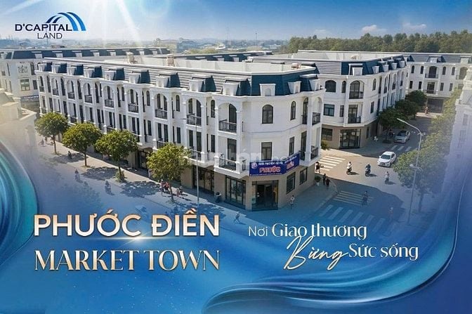 Nhà Phố Shophouse Phước Điền Market Town Bình Chuẩn, Thuận An, Bình Dư