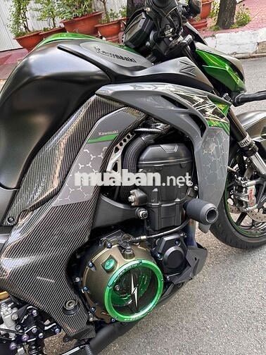 Kawasaki Z1000R 2020 Đen, Xanh lá 18.000 km