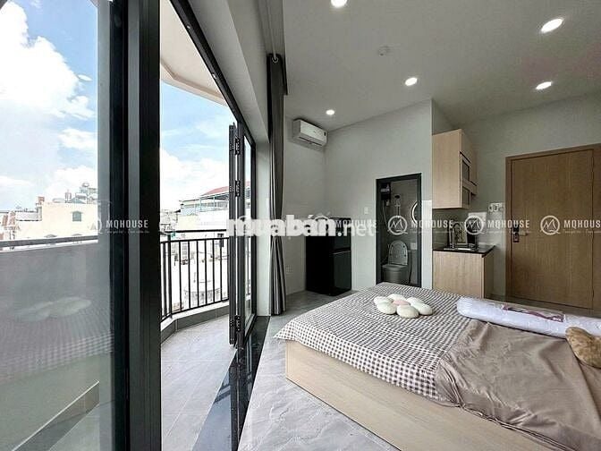 Căn hộ Studio full nội thất ban công lớn thoáng Dương Bá Trạc Quận 8