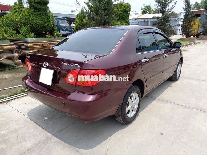 Toyota Altis 1.8G 2002 số sàn cọp zin