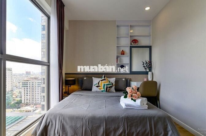 Cho thuê nhanh Millennium 2Pn 74m2 tầng cao, view Bitexco 20trieu