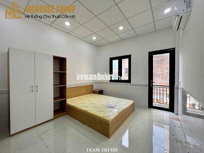 Mới 100% phòng 30m2 ban công ngay Nguyễn Xí gần Hutech , Ngoại Thương