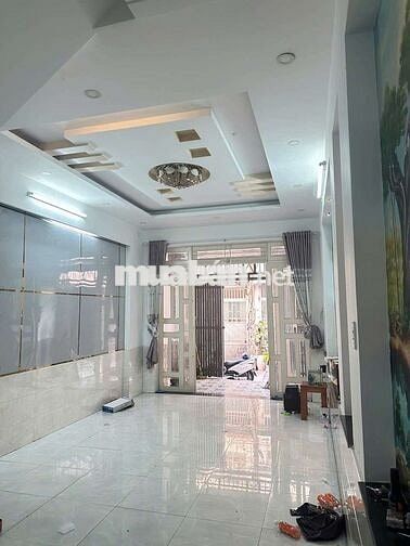 nhà còn mới 4x16m 3pn 3wc trệt 2 lầu tân thới hiệp gần ủy ban phường 