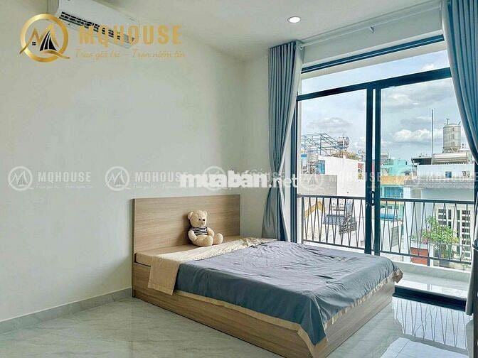 CĂN HỘ DỊCH VỤ BAN CÔNG FULL NỘI THẤT SIÊU RỘNG NGAY HOÀNG HOA THÁM