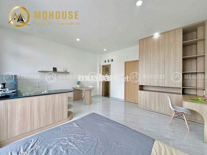 CĂN HỘ DỊCH VỤ BAN CÔNG FULL NỘI THẤT SIÊU RỘNG NGAY HOÀNG HOA THÁM