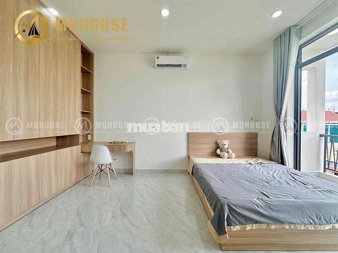 CĂN HỘ DỊCH VỤ BAN CÔNG FULL NỘI THẤT SIÊU RỘNG NGAY HOÀNG HOA THÁM