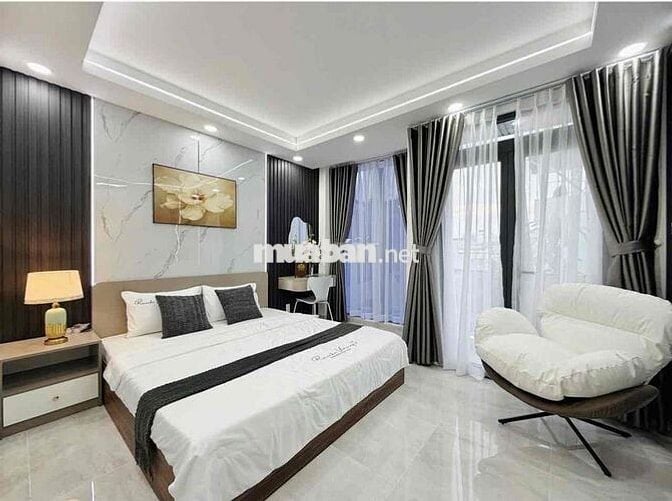 🔥Nhà 8x20m, 3 Lầu, 8PN, 9WC, Mặt tiền Chu Văn An, P26, Bình Thạnh