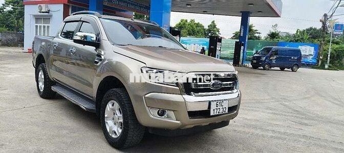 Ford Ranger XLT 2016 Số sàn Vàng cát 100000 km