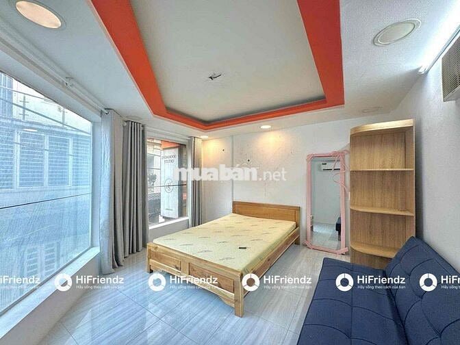CĂN HỘ 1PN BAN CÔNG - TÁCH BẾP FULL NỘI THẤT | THANG MÁY NGAY Q10