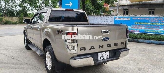 Ford Ranger XLT 2016 Số sàn Vàng cát 100000 km