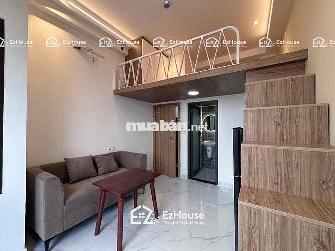 TRỐNG 1 PHÒNG DUPLEX CÓ GÁC BAN CÔNG FULL NỘI THẤT NGAY LOTTE CỘNG HOÀ