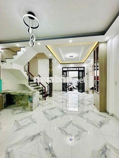 🛑 Nhà xây mới 4 tầng, DT đất 50m2,  gần Mặt tiền Mạc Vân P13 Q8