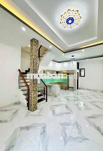 🛑 Nhà xây mới 4 tầng, DT đất 50m2,  gần Mặt tiền Mạc Vân P13 Q8