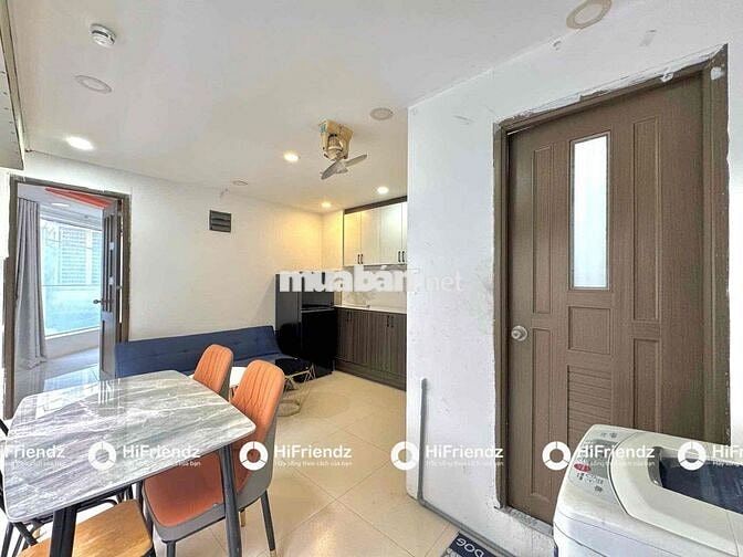 CĂN HỘ 1PN BAN CÔNG - TÁCH BẾP FULL NỘI THẤT | THANG MÁY NGAY Q10