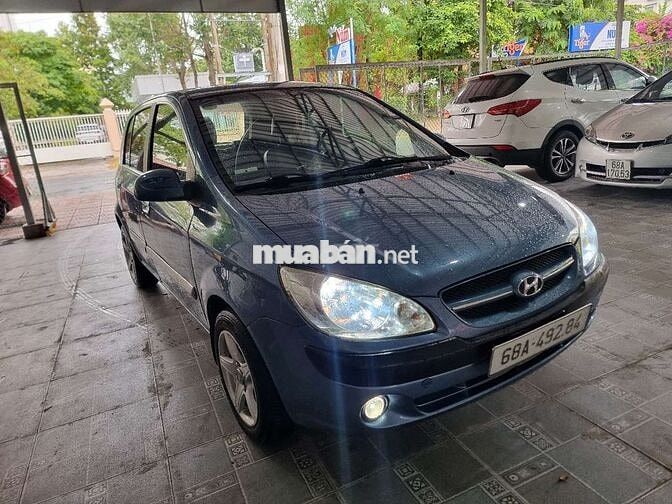 Hyundai Getz 2008 Số sàn Xanh ghế da
