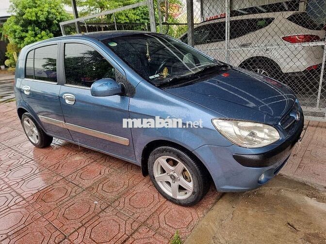 Hyundai Getz 2008 Số sàn Xanh ghế da