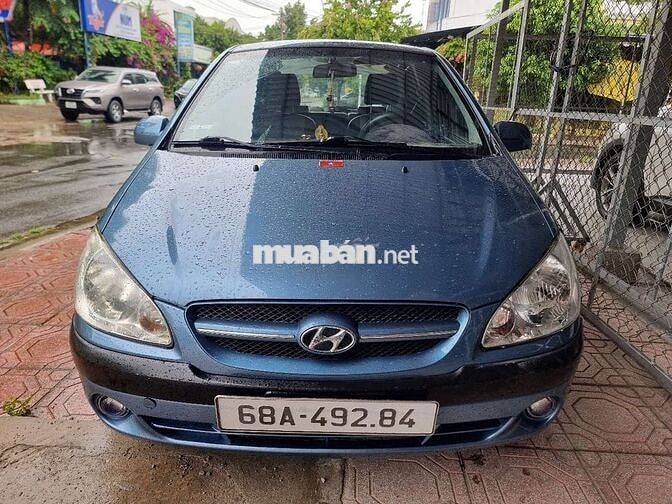 Hyundai Getz 2008 Số sàn Xanh ghế da