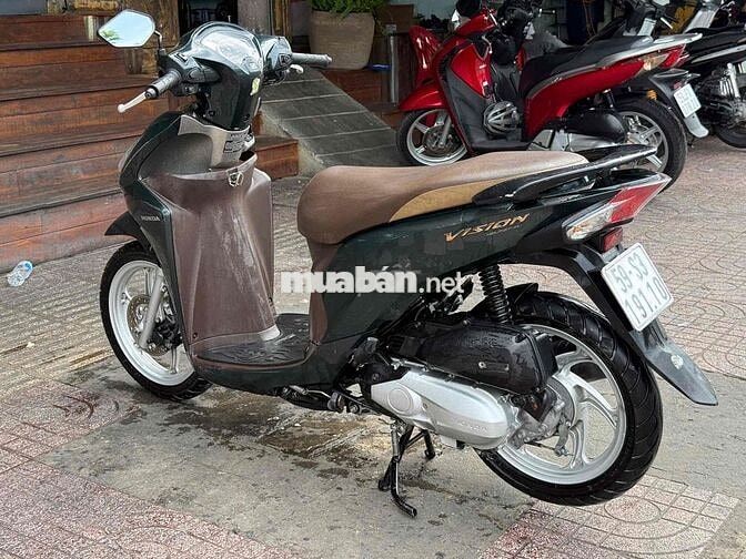 Honda Vision 2019 Xanh rêu
