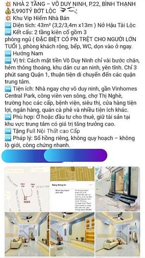 Bán nhà Nguyễn Đình Chính, Phú Nhuận, DT 4,3x6,5m, trệt, 3 lầu, 5,7 tỷ