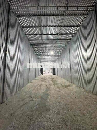Nhà trệt trống suốt nguyên căn phù hợp kho, cơ sở sản xuất Thới Nhựt