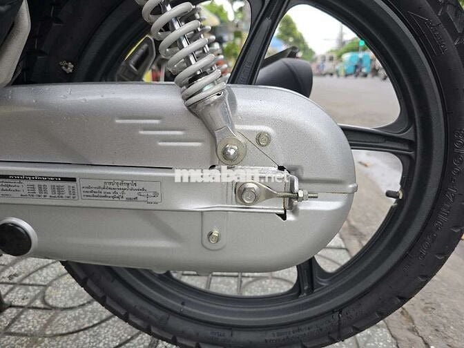Honda Wave Thái 125cc 2024 Trắng đỏ 4000 km