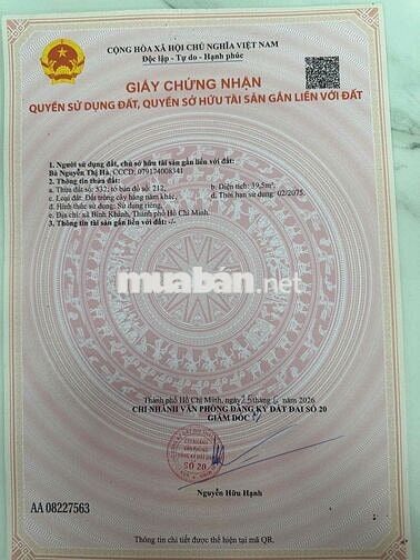 đất Tam Thôn hiệp Cần Giờ 21tr/m2