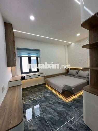 Cho thuê nhà 4 tầng Full nội thất Xe hơi vào nhà 
