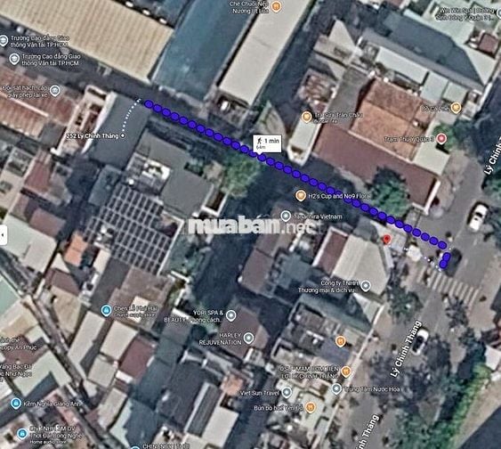 Bán đất tặng nhà cấp 4 Q3, ngang 7.5m, hẻm xe tải Lý Chính Thắng