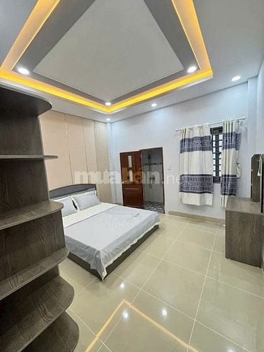 Nhà mới đẹp full nội thất 4,6x13,5m, Nguyễn Thị Kiểu, Q12