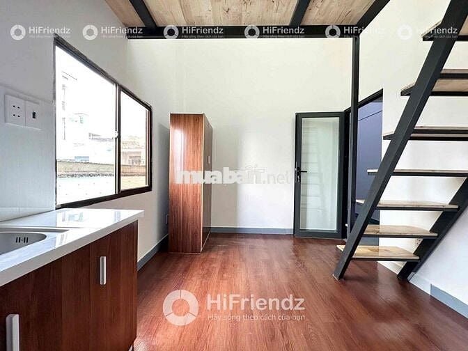 CHO THUÊ PHÒNG GÁC CỬA SỔ ĐẦY ĐỦ NỘI THẤT GẦN ĐH VĂN HIẾN NGÃ 4 BỐN XÃ