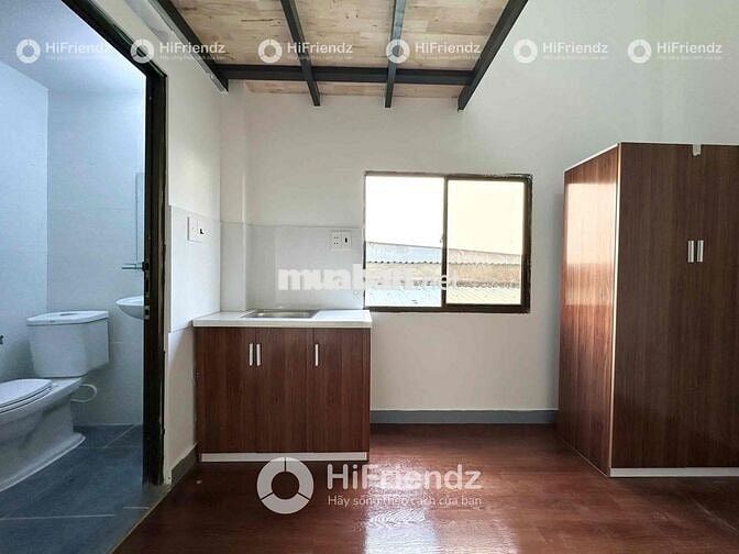 CHO THUÊ PHÒNG GÁC CỬA SỔ ĐẦY ĐỦ NỘI THẤT GẦN ĐH VĂN HIẾN NGÃ 4 BỐN XÃ