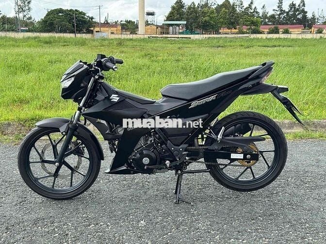Suzuki Satria Fi150 Đen máy zin biển An Giang