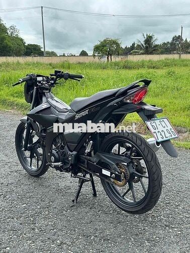 Suzuki Satria Fi150 Đen máy zin biển An Giang