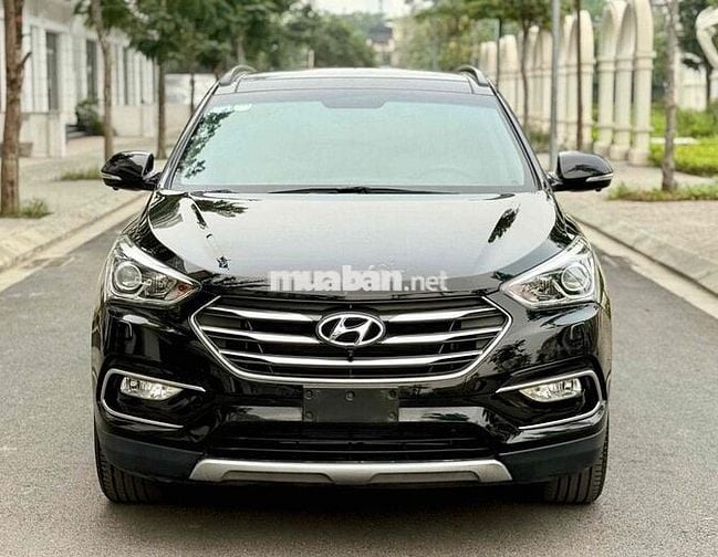 Hyundai SantaFe 2018 Đen full xăng AT 82.000 km
