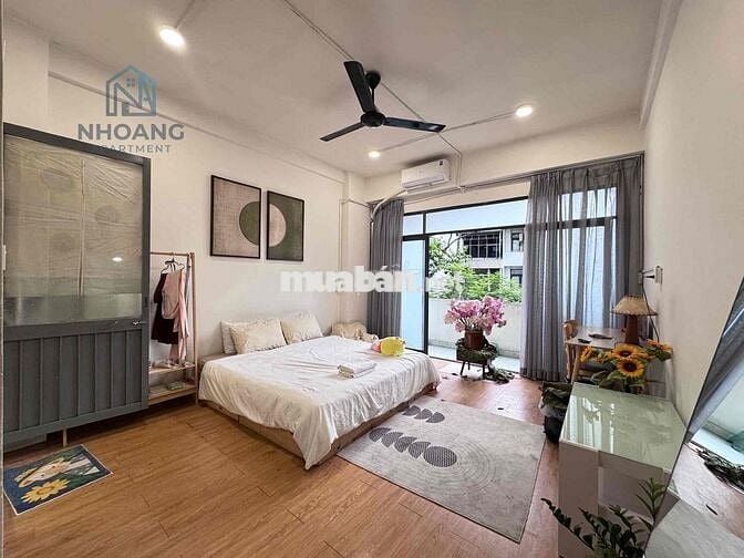 Cho Thuê Studio Balcony 25m2 Mặt Tiền Nguyễn Thái Bình Quận 1
