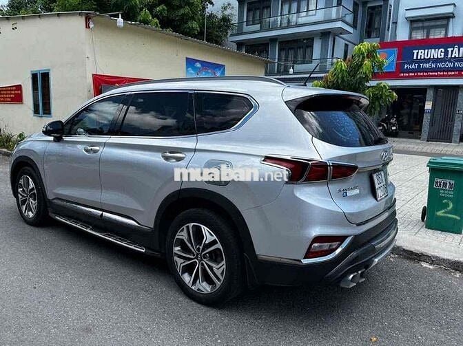 Hyundai SantaFe 2019 Đặc biệt 2 cầu điện Bạc ( dầu