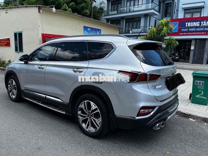 Hyundai SantaFe 2019 Đặc biệt 2 cầu điện Bạc ( dầu
