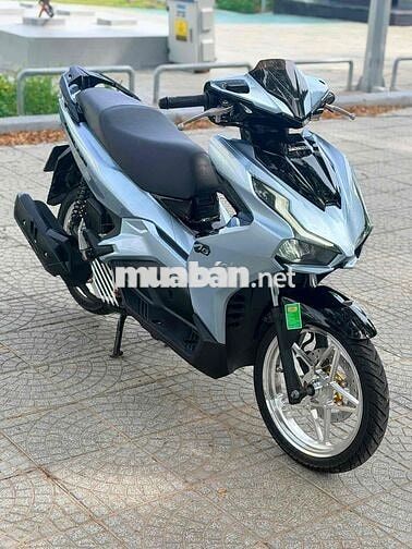 Honda Air Blade 2022 xanh đen mâm crom cực đẹp