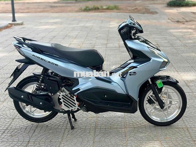 Honda Air Blade 2022 xanh đen mâm crom cực đẹp