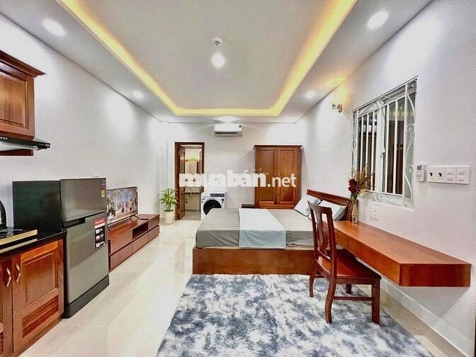 Căn hộ 30m2 FULL nội thât ngay bờ kè Trường Sa, ngã 4 Trần Quang Diệu