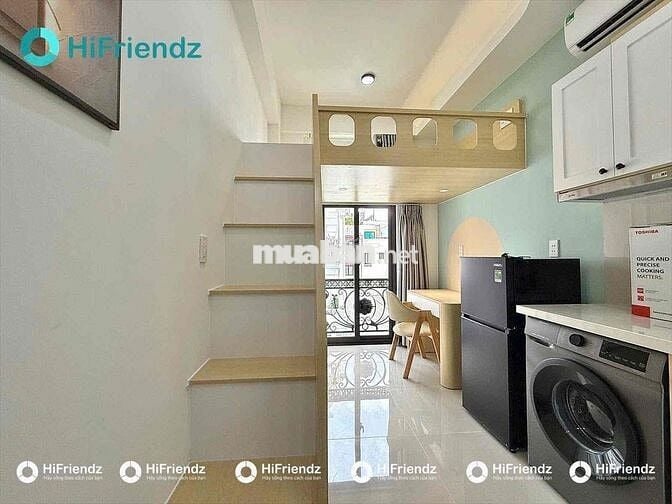 Cho Thuê Căn hộ Duplex bancol full nội thất