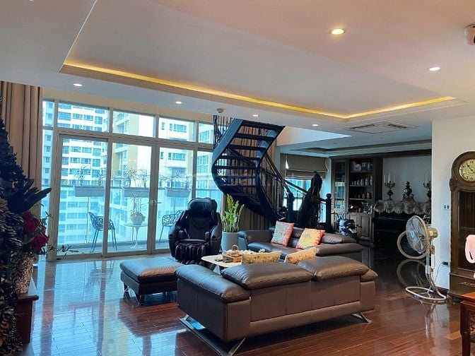 Cho thuê căn hộ chung cư đúp lếch(cả tầng trên và tầng dưới)