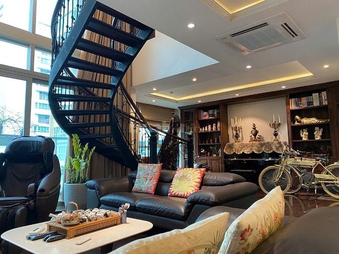 Cho thuê căn hộ chung cư đúp lếch(cả tầng trên và tầng dưới)