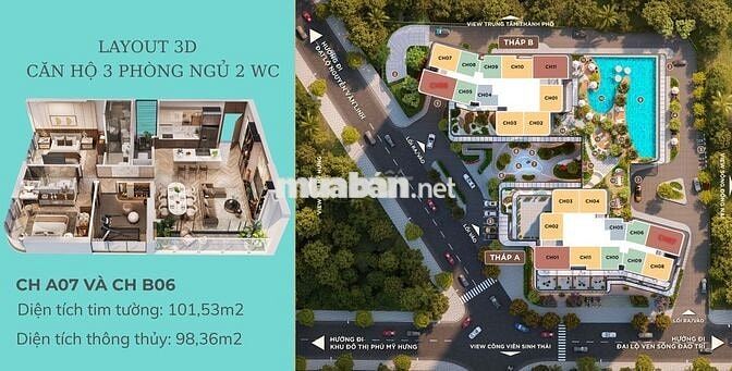 CĂN HỘ CAO CẤP TẠI ĐÀO TRÍ - QUẬN 7 MỞ BÁN ĐỢT ĐẦU TIÊN-MIỄN LÃI 2 NĂM