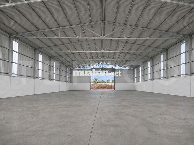 Kho xưởng bãi 1.400 m² kho xây dựng 800 m² có trạm điện 3 pha